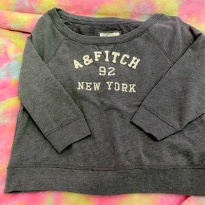 Ladies cropped sweater